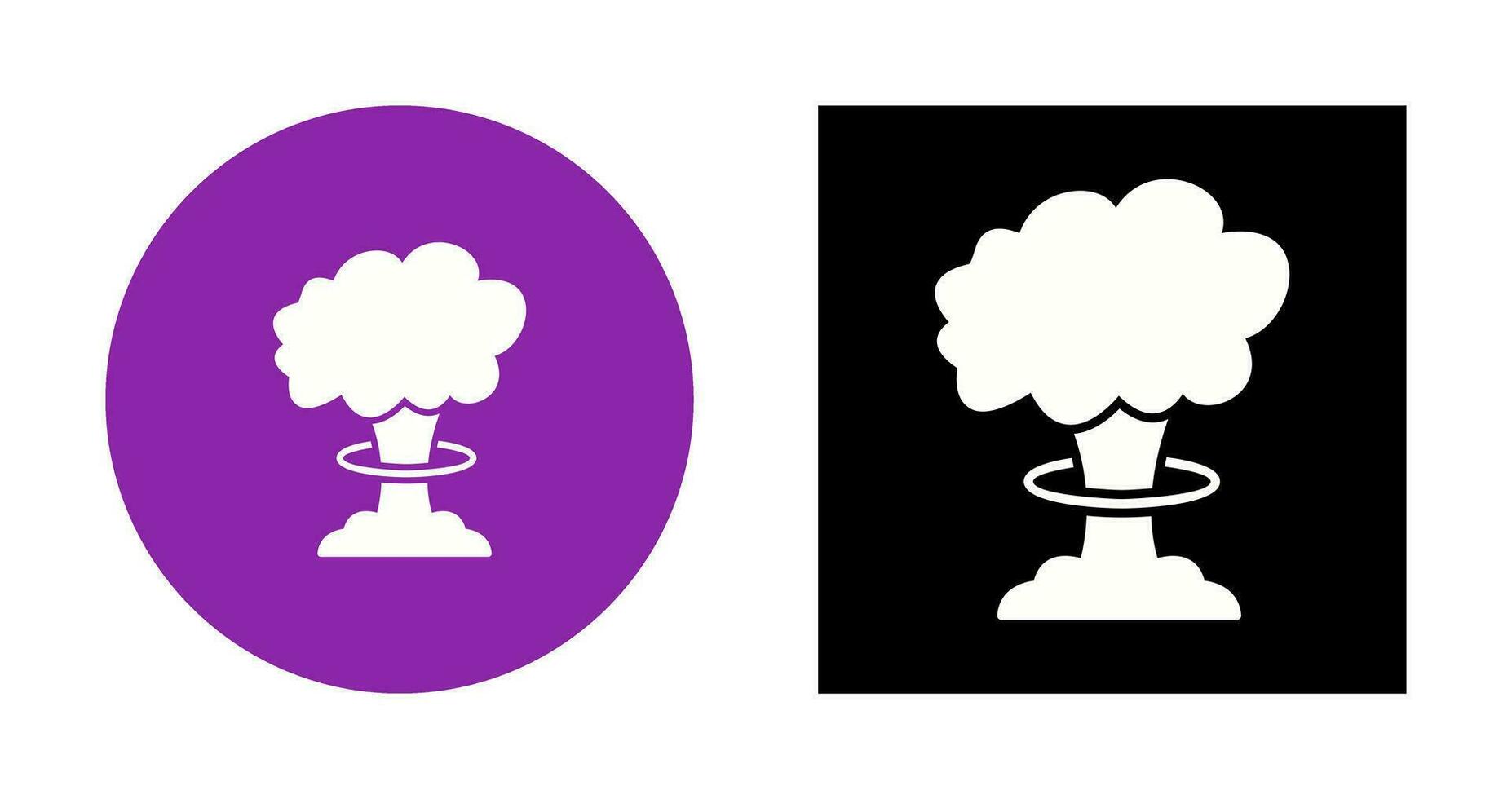Unique Bomb Blast Vector Icon
