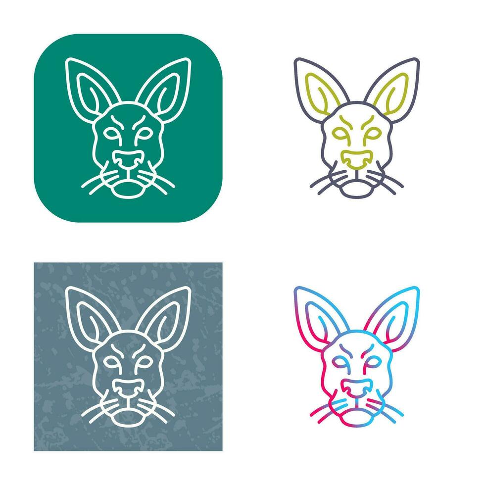 Kangaroo Vector Icon