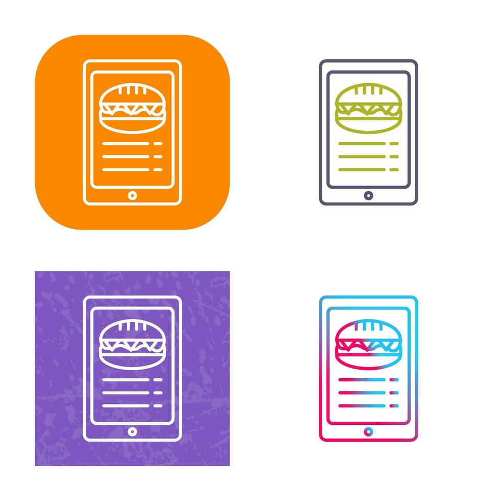 Online order Vector Icon