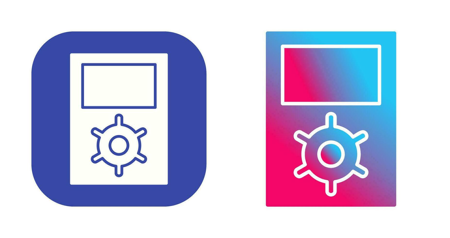 Unique Portfolio Management Vector Icon