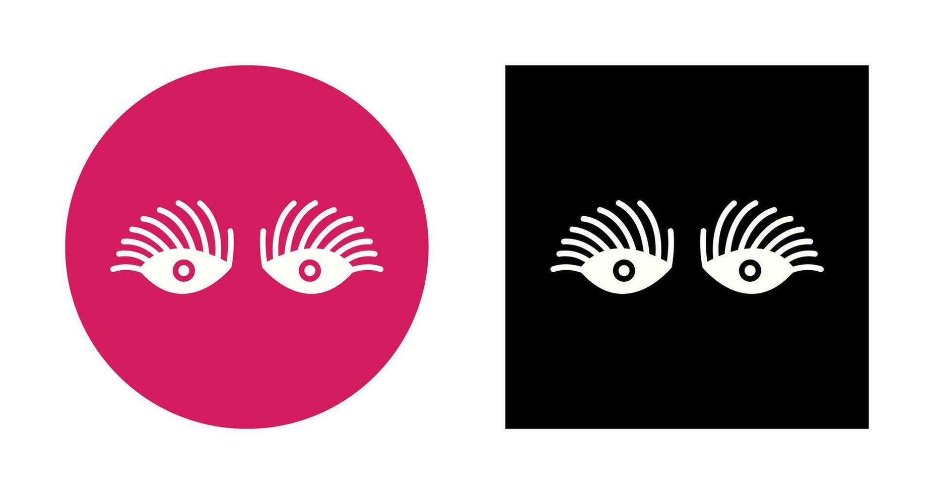 Longlashes Vector Icon