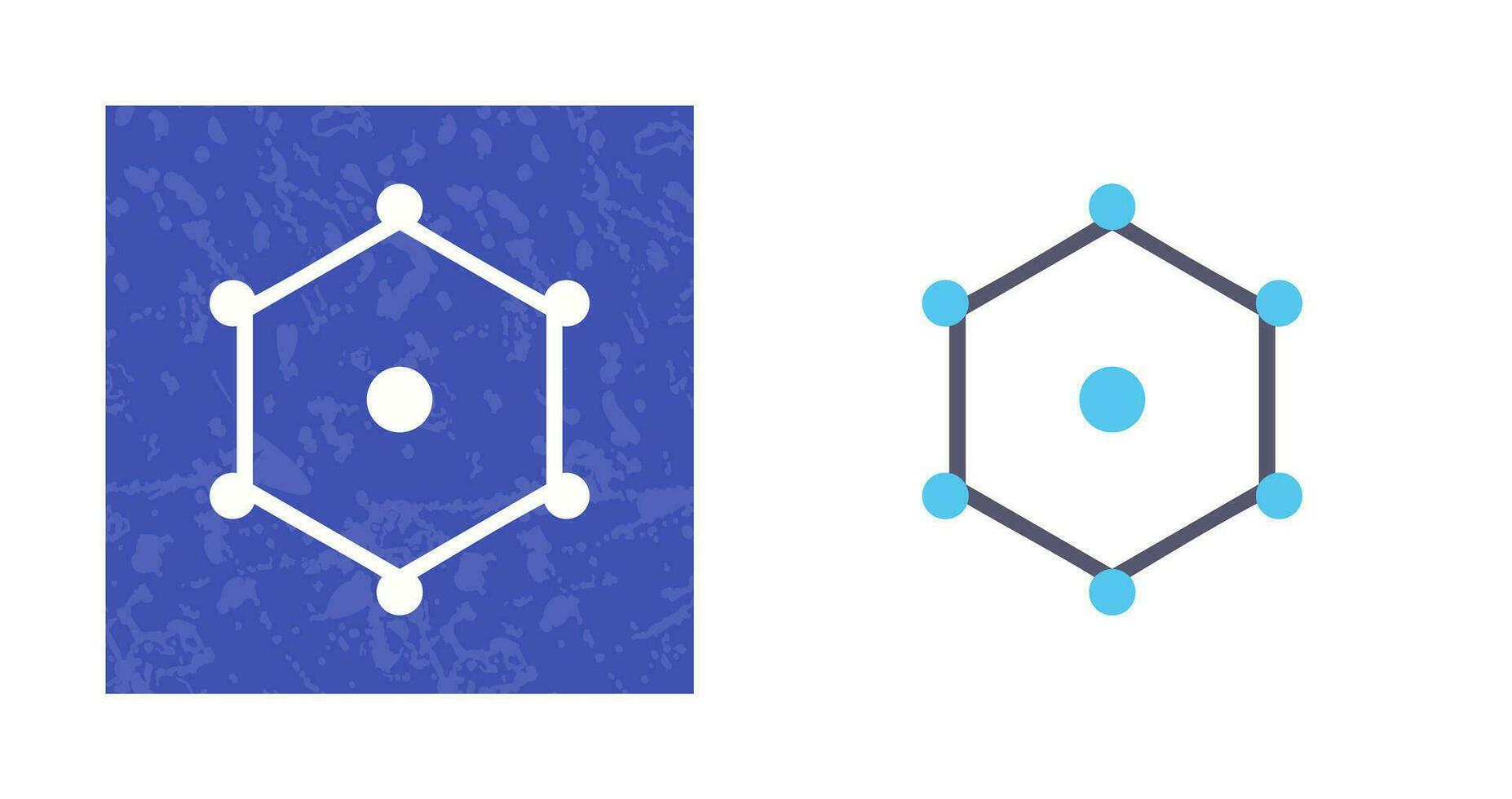 Unique Nodes Vector Icon