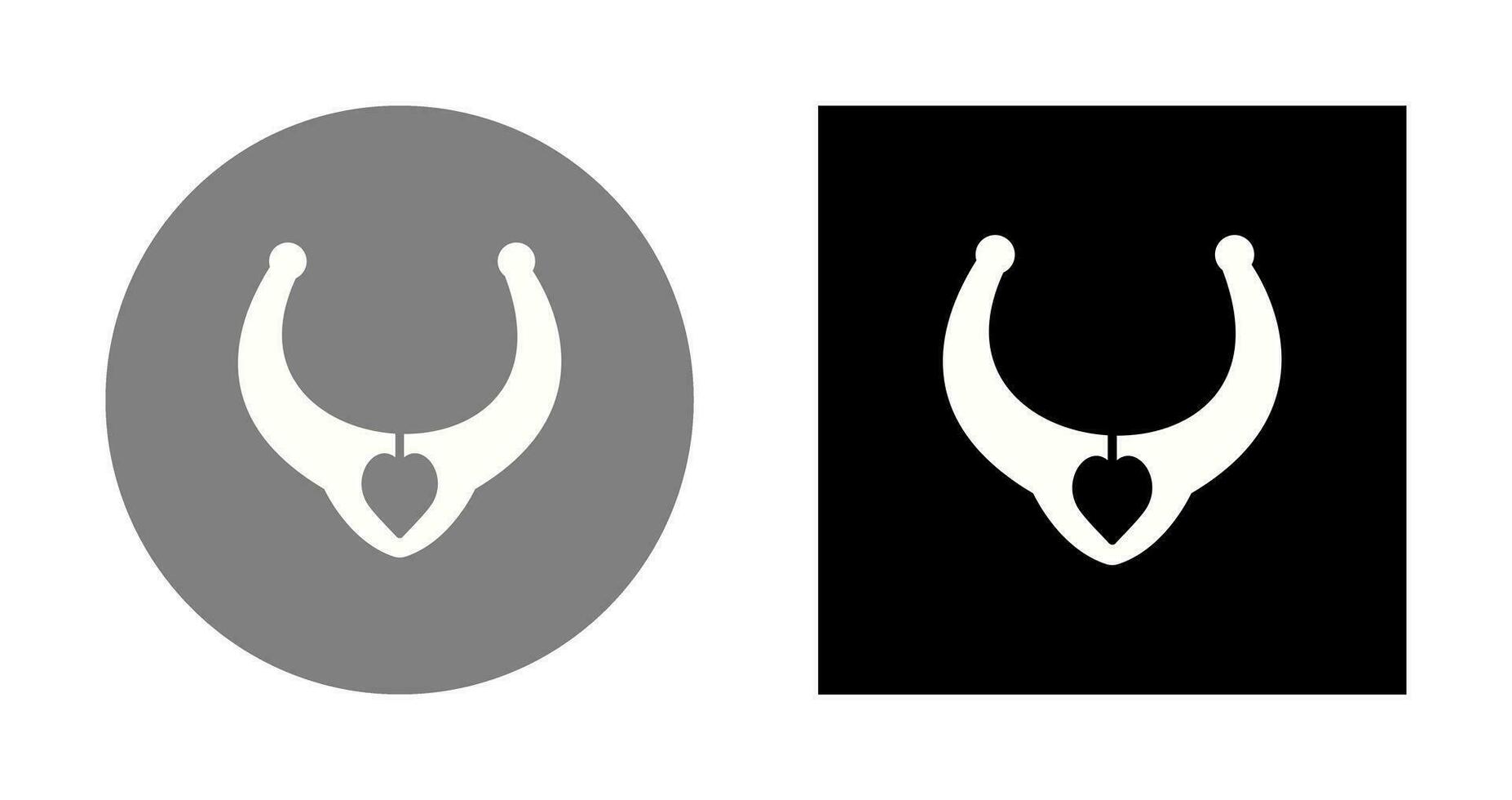 icono de vector de collar