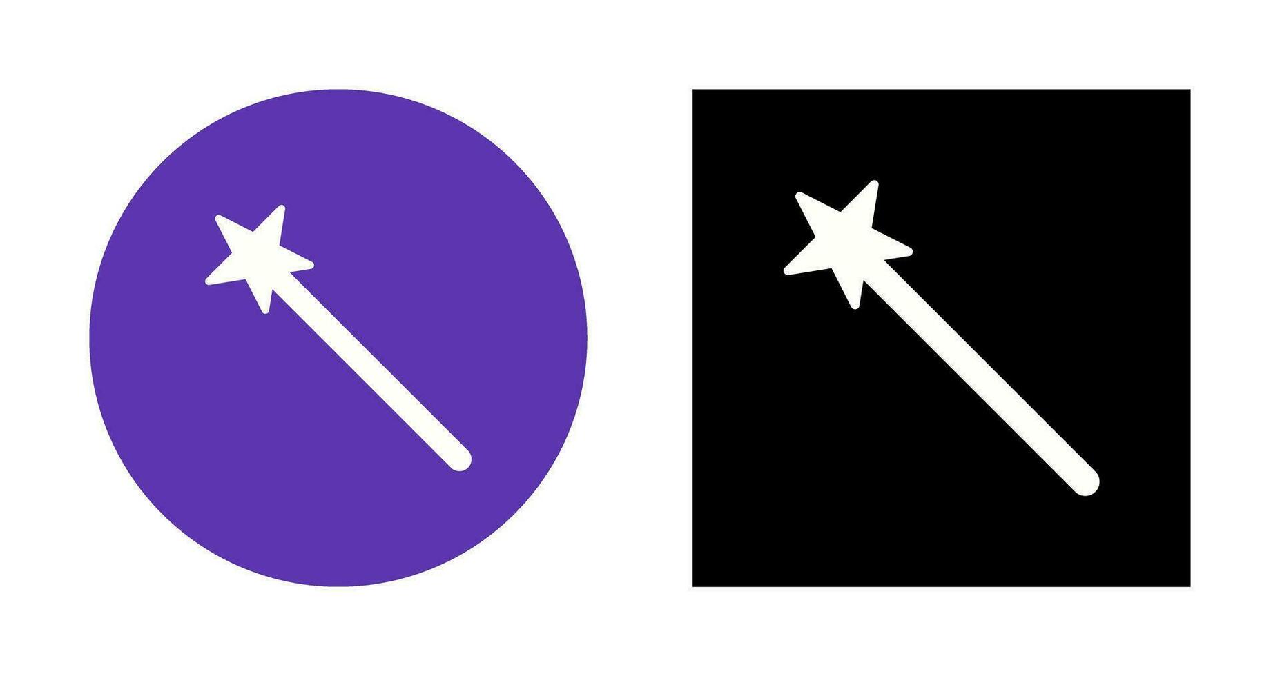 Unique Magic Vector Icon