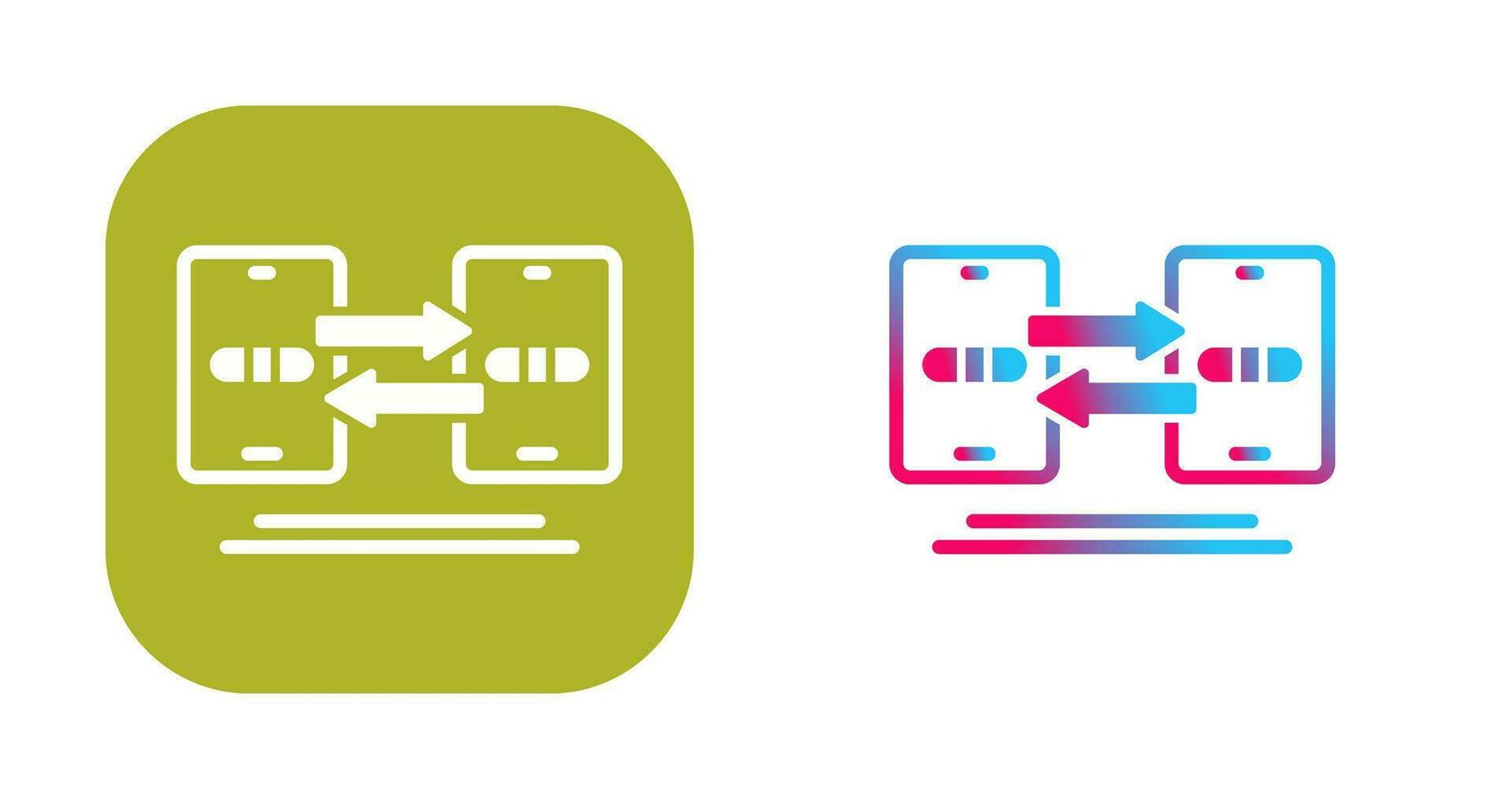 Data Synchronization Vector Icon
