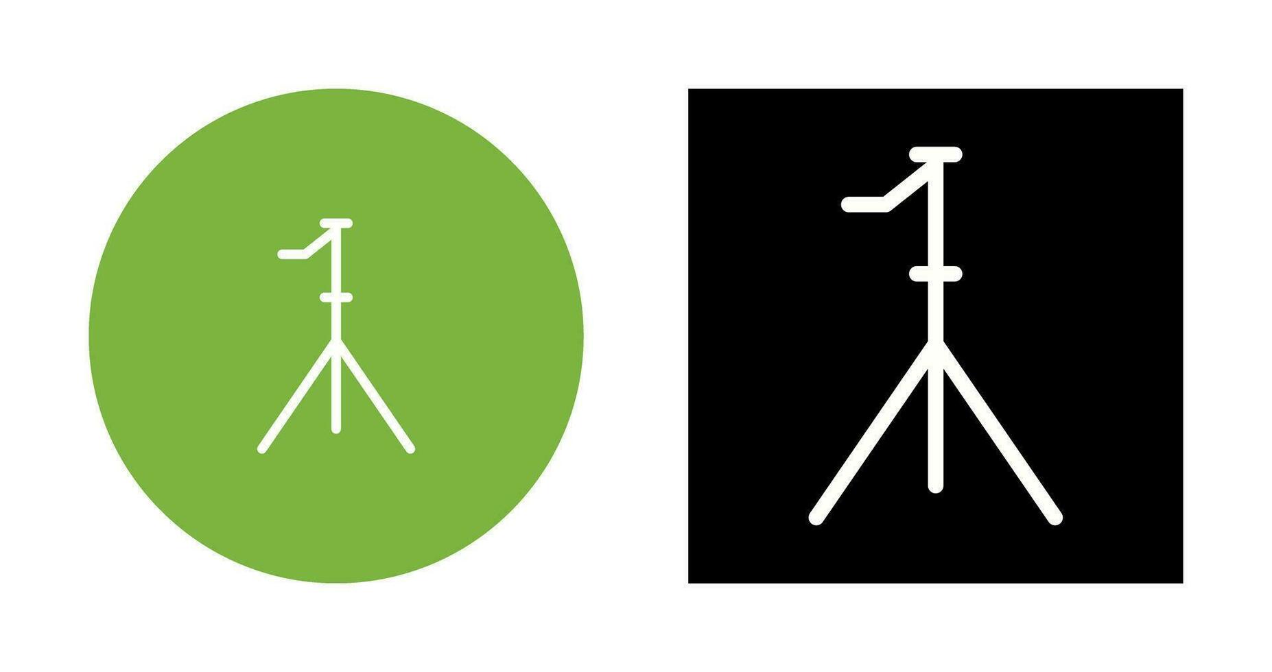 Unique Stand Vector Icon