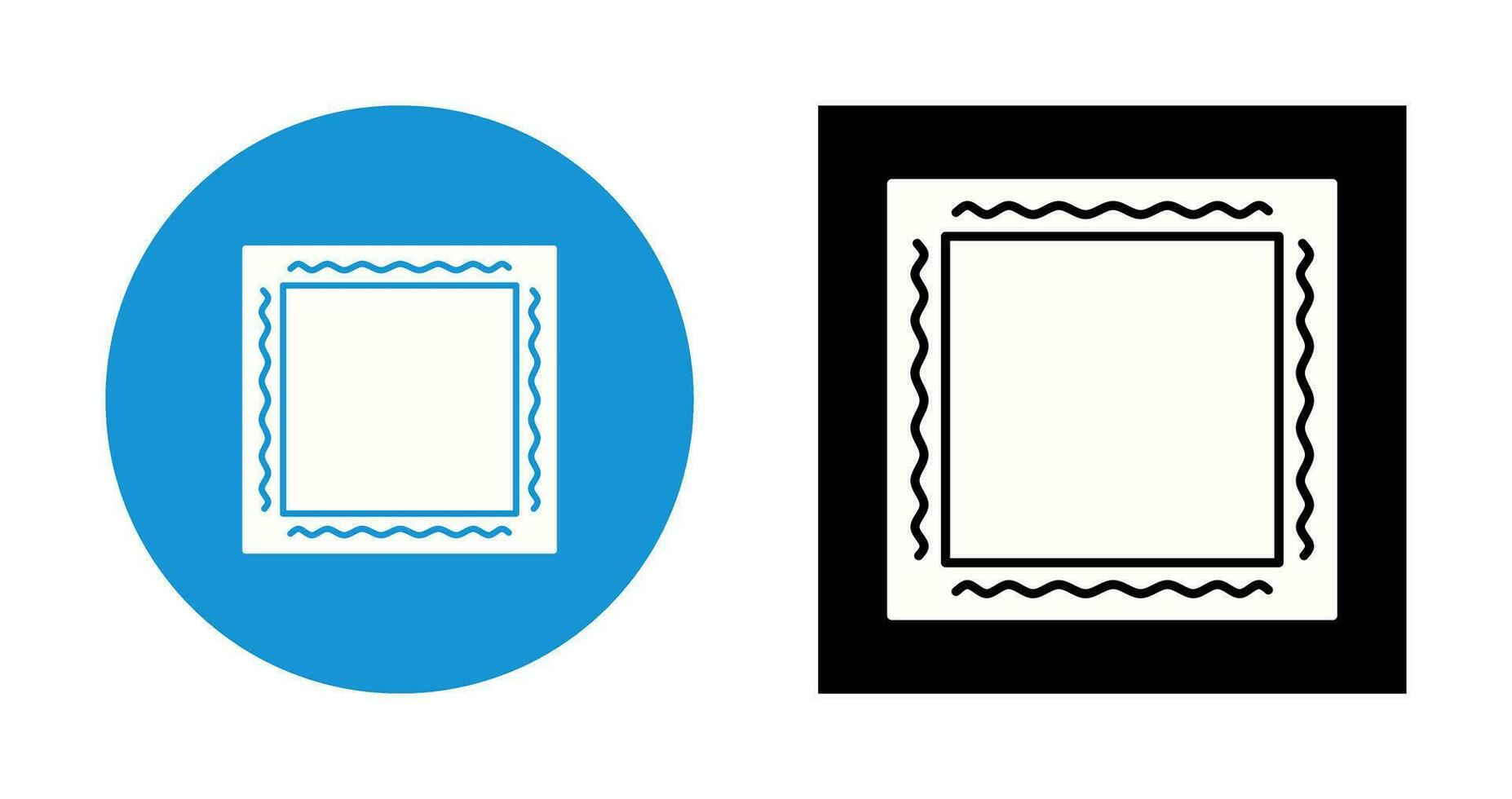 Unique Frame Vector Icon