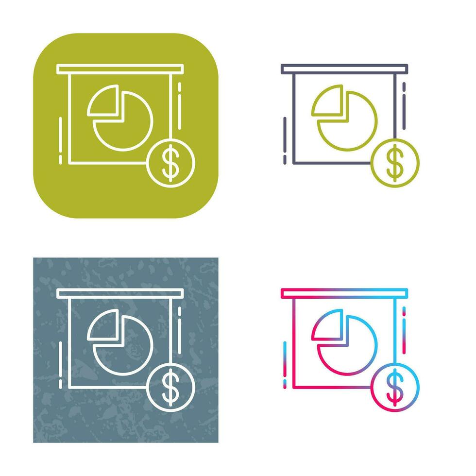 Pie Chart Vector Icon