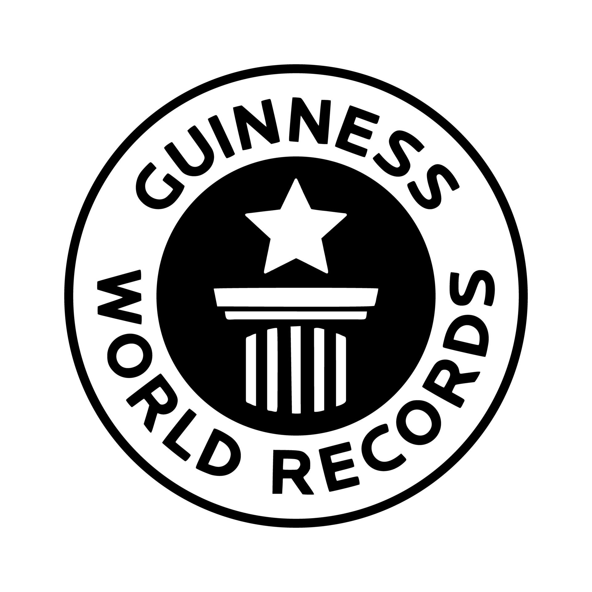 Guinness Monde Enregistrements Logo Transparent Png 29960624 PNG best-paper-airplane-for-distance-world-record-youtube
