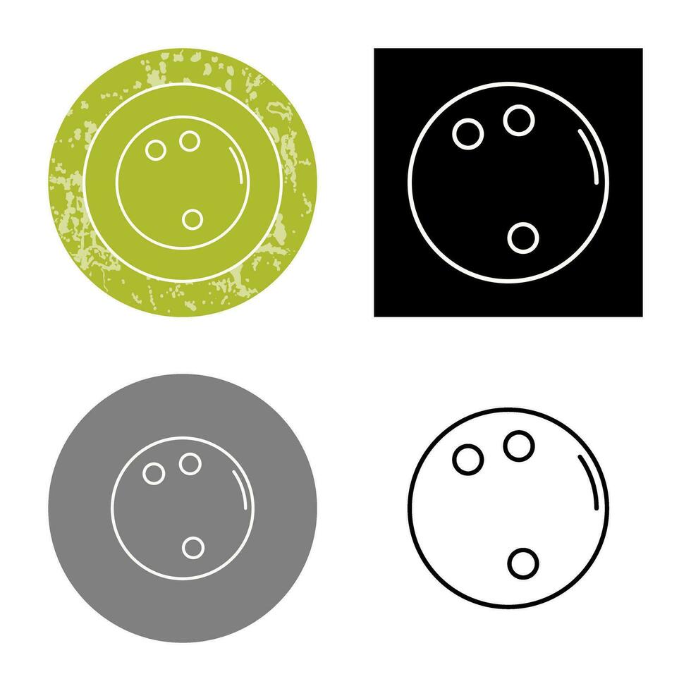 Bowling Ball Vector Icon