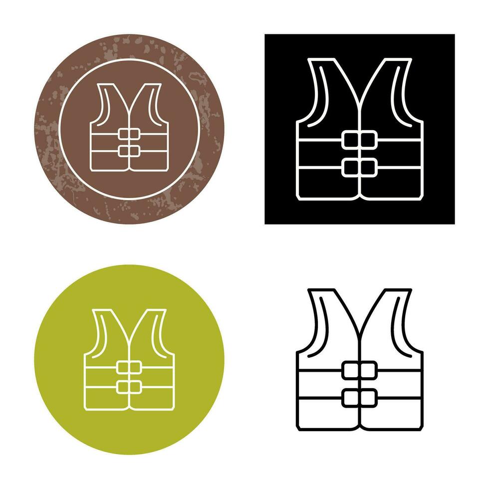 Life jacket Vector Icon