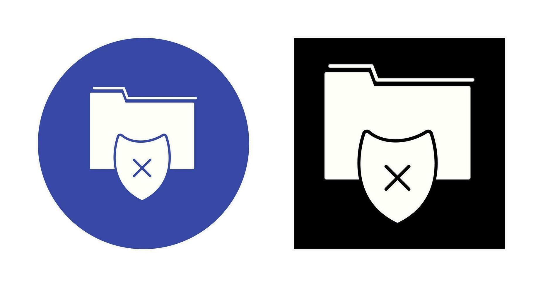 Vulnerable Folder Vector Icon
