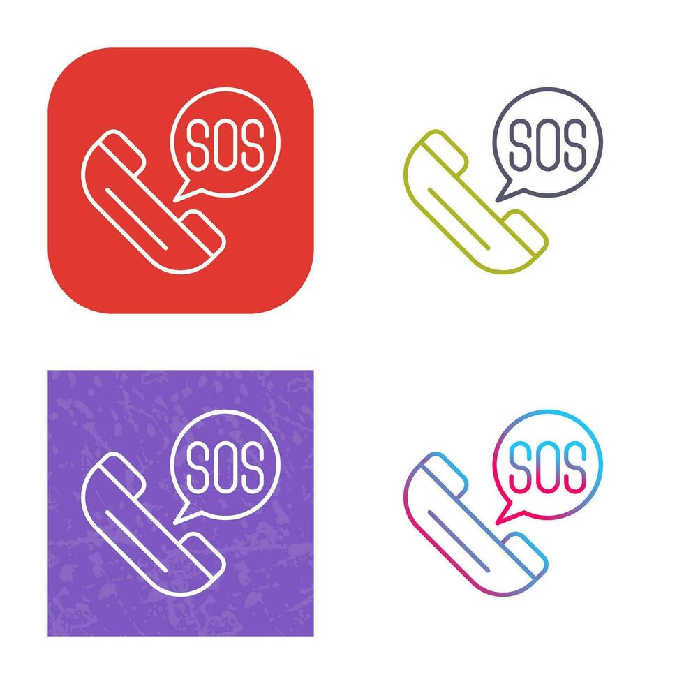 Sos Vector Icon