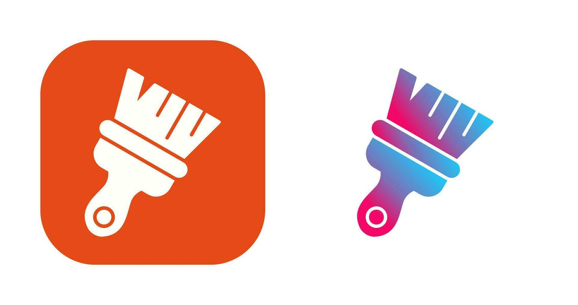 Paint Brush Vector Icon