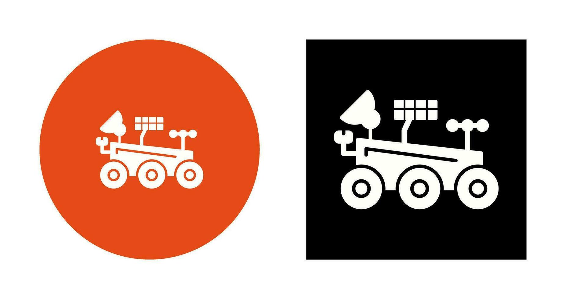 Mars Rover Vector Icon