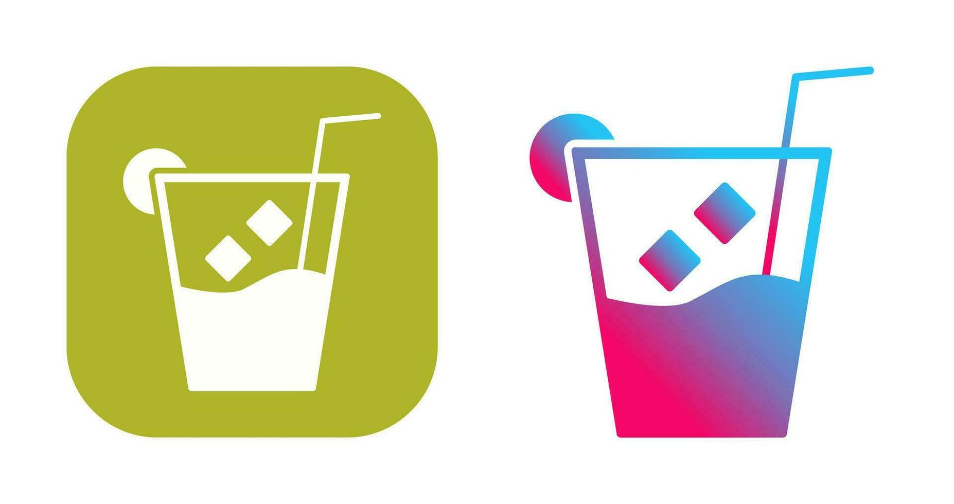 Unique Whiskey Sour Vector Icon