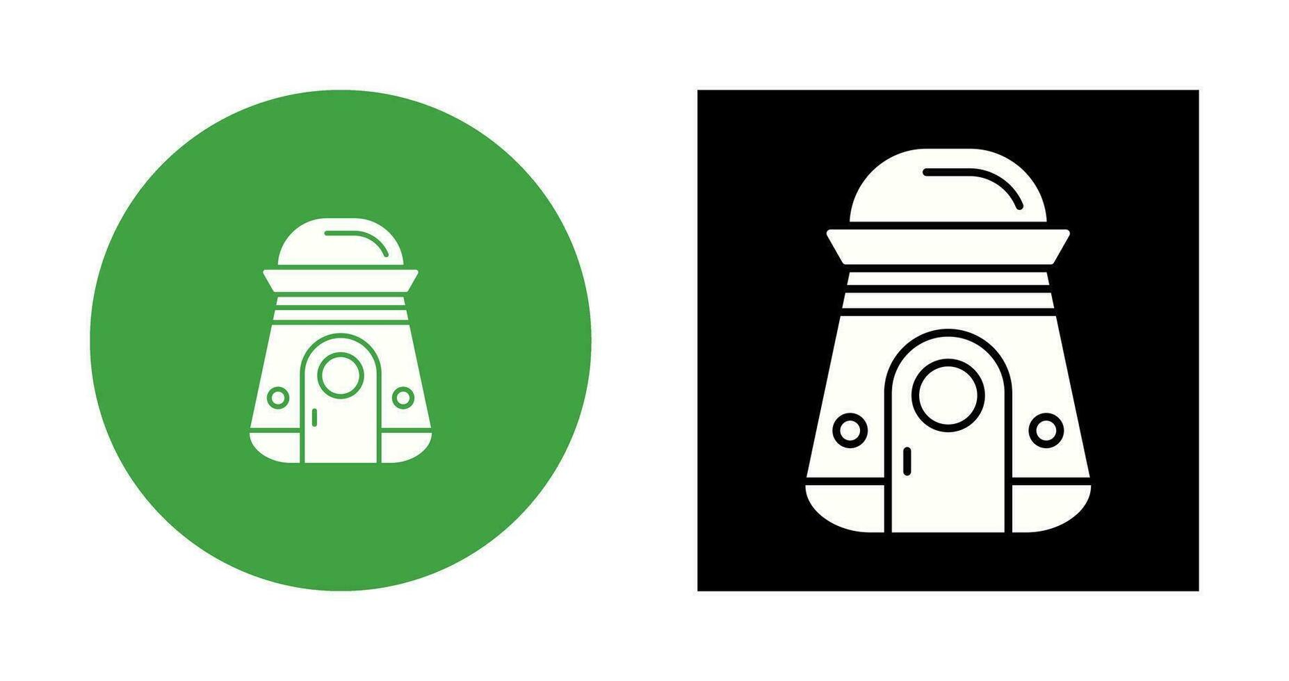 Space Capsule Vector Icon