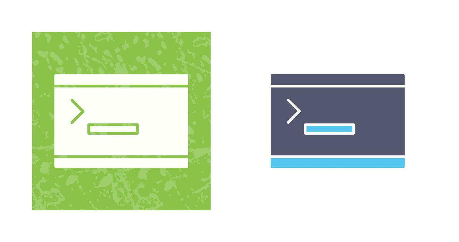 Unique Console Vector Icon