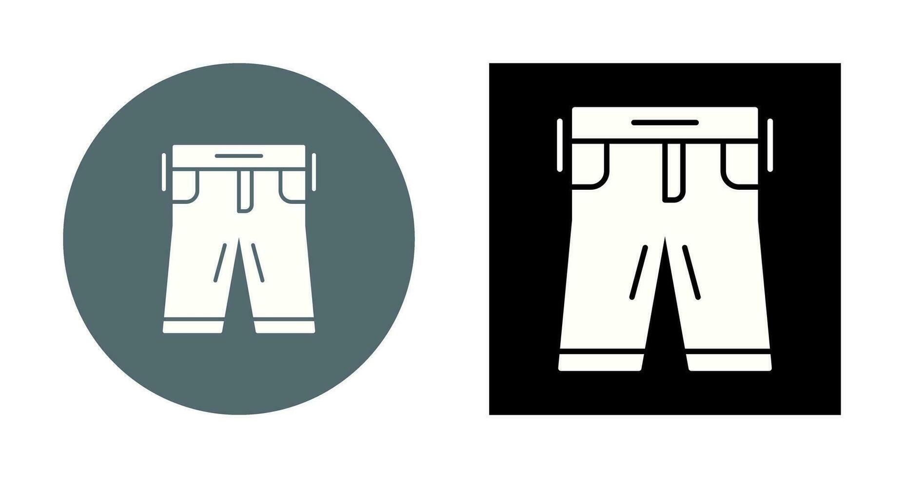 icono de vector de pantalones