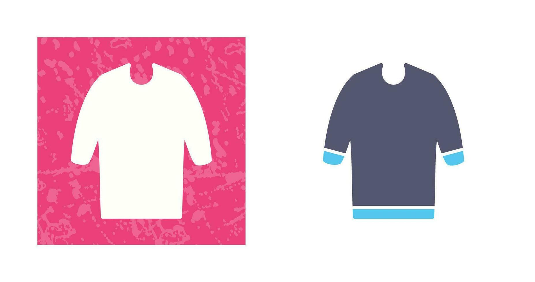 icono de vector de camisa casual