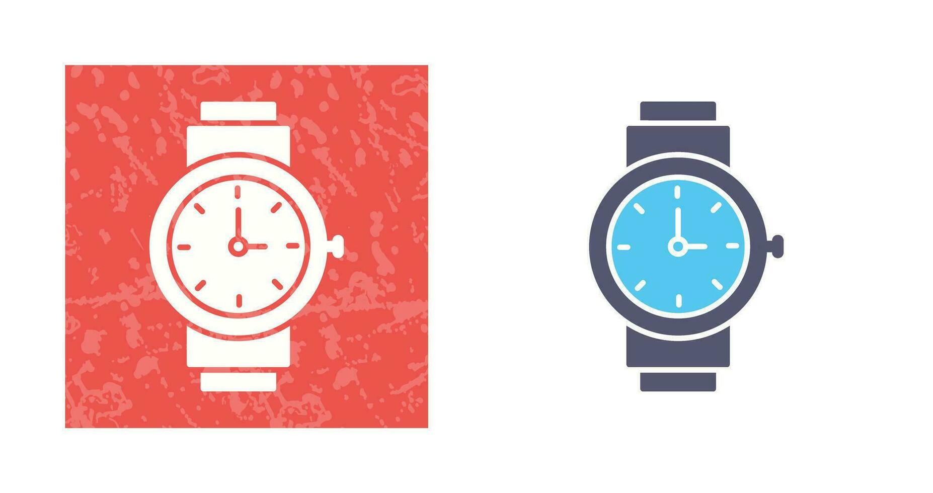 icono de vector de reloj de pulsera