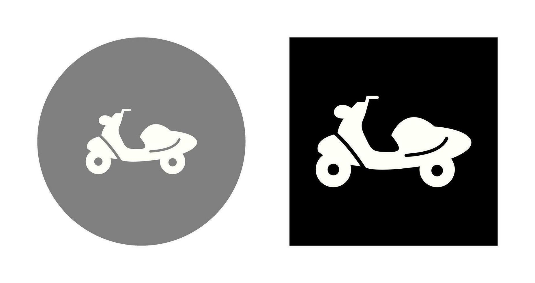 icono de vector de scooter