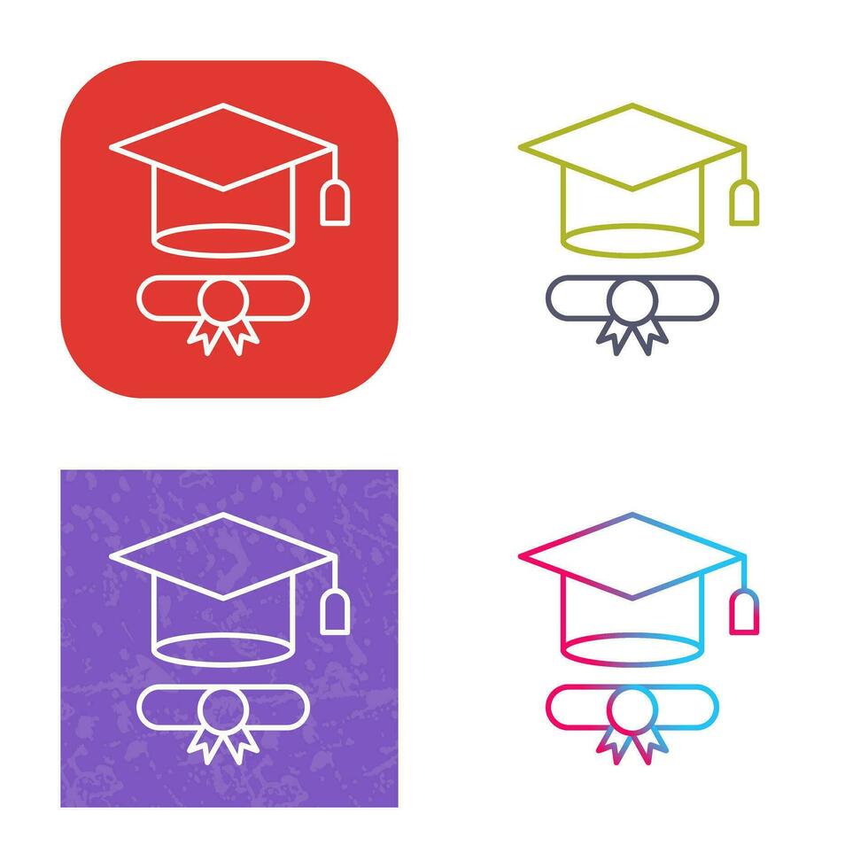 Graduation Hat Vector Icon