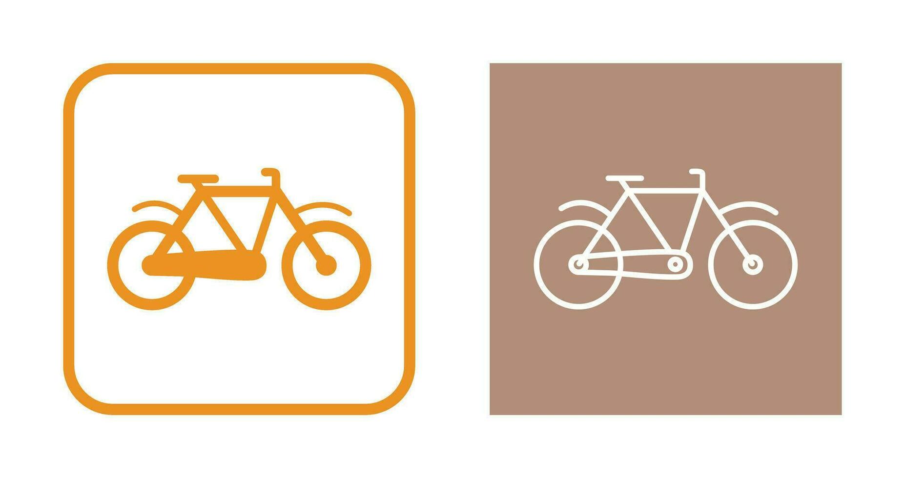 icono de vector de bicicleta