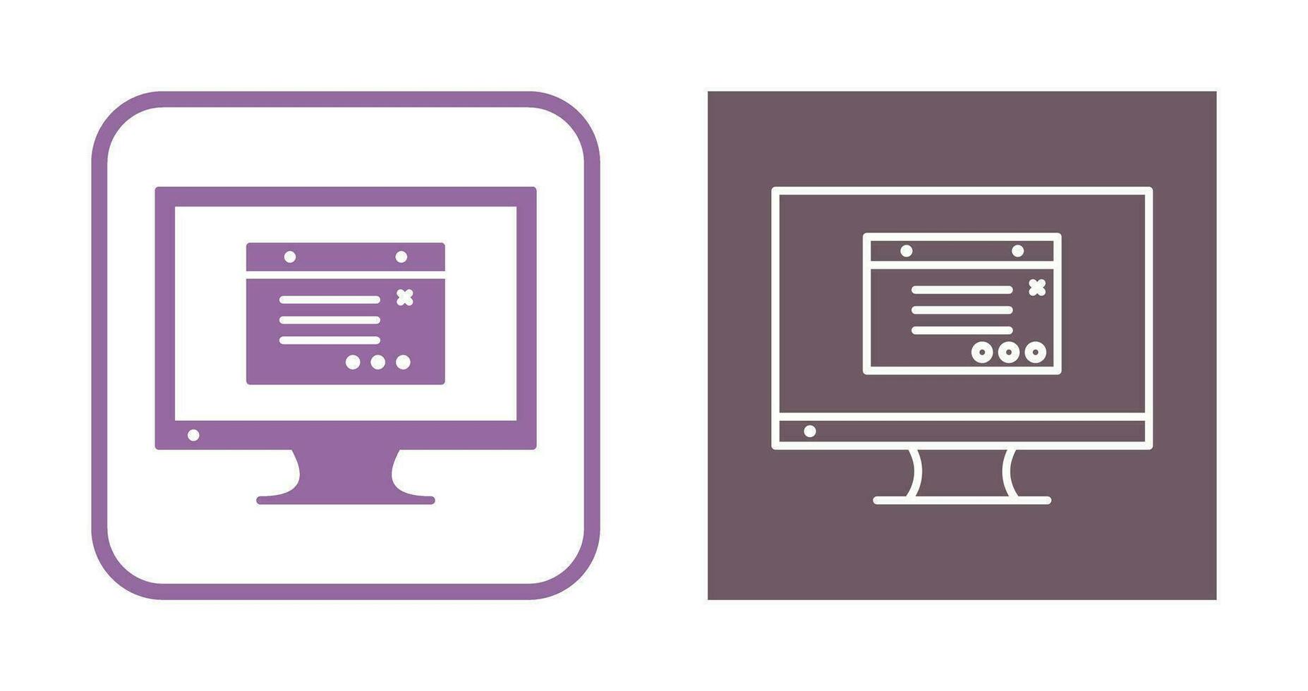 Unique Internet Ads Vector Icon