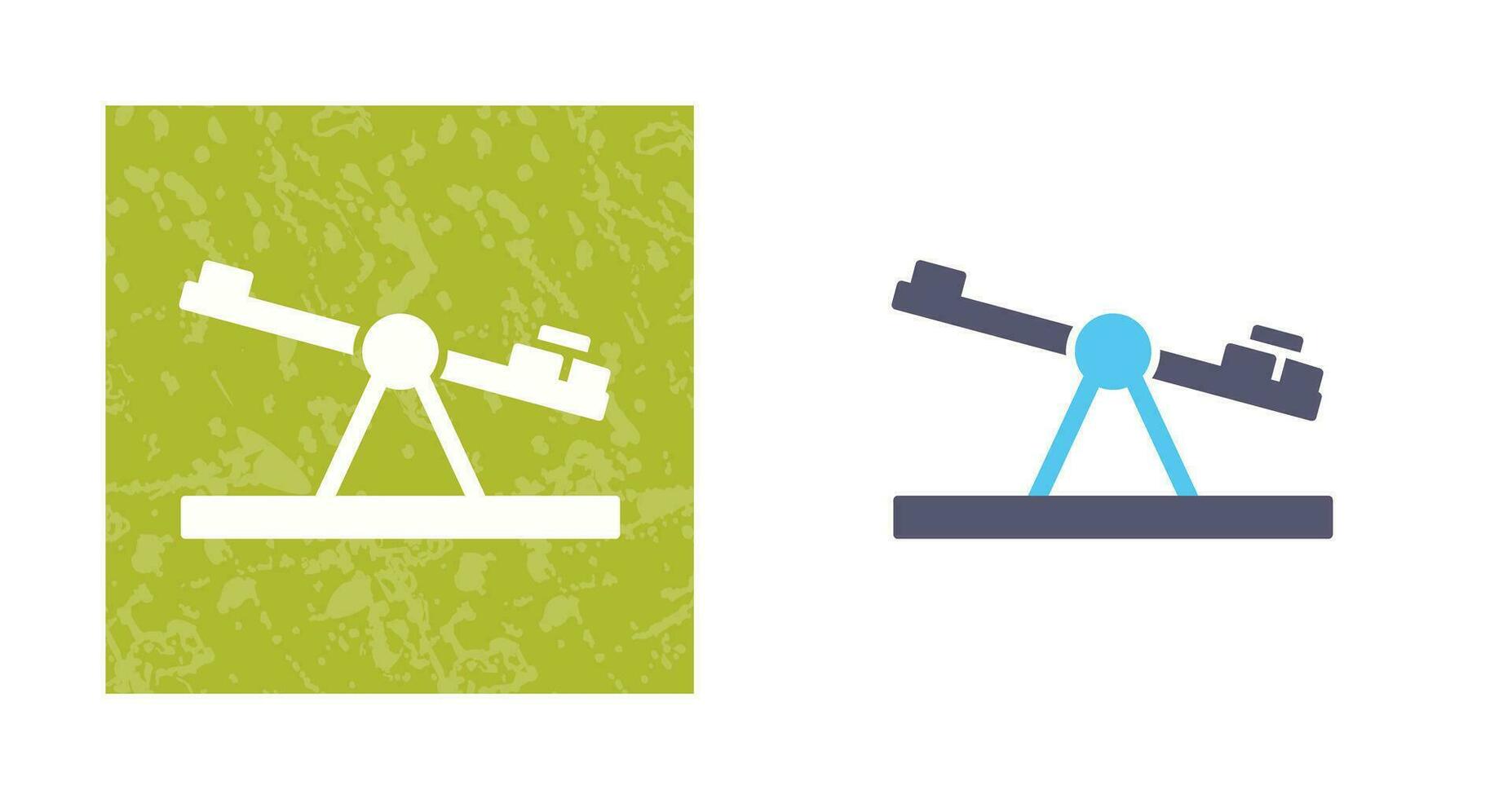 Seesaw Vector Icon