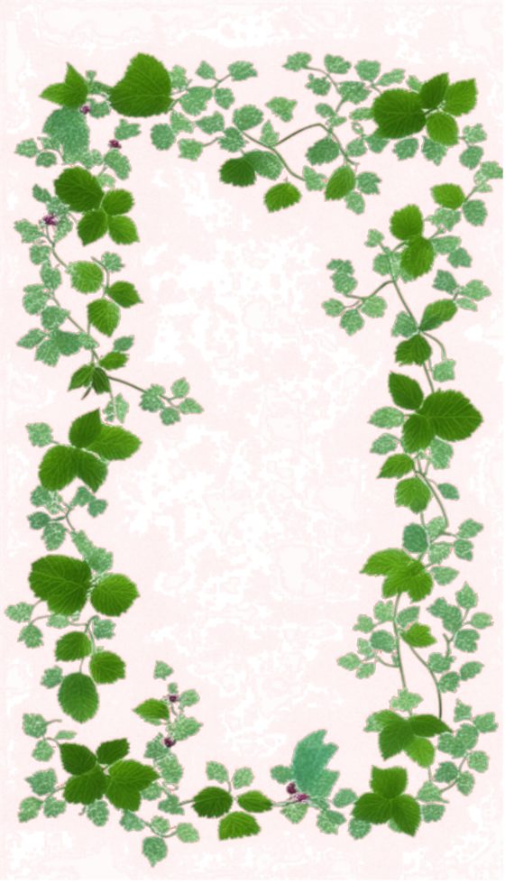 Vine Border PNG Transparent Background Ai Generative 29962555 PNG