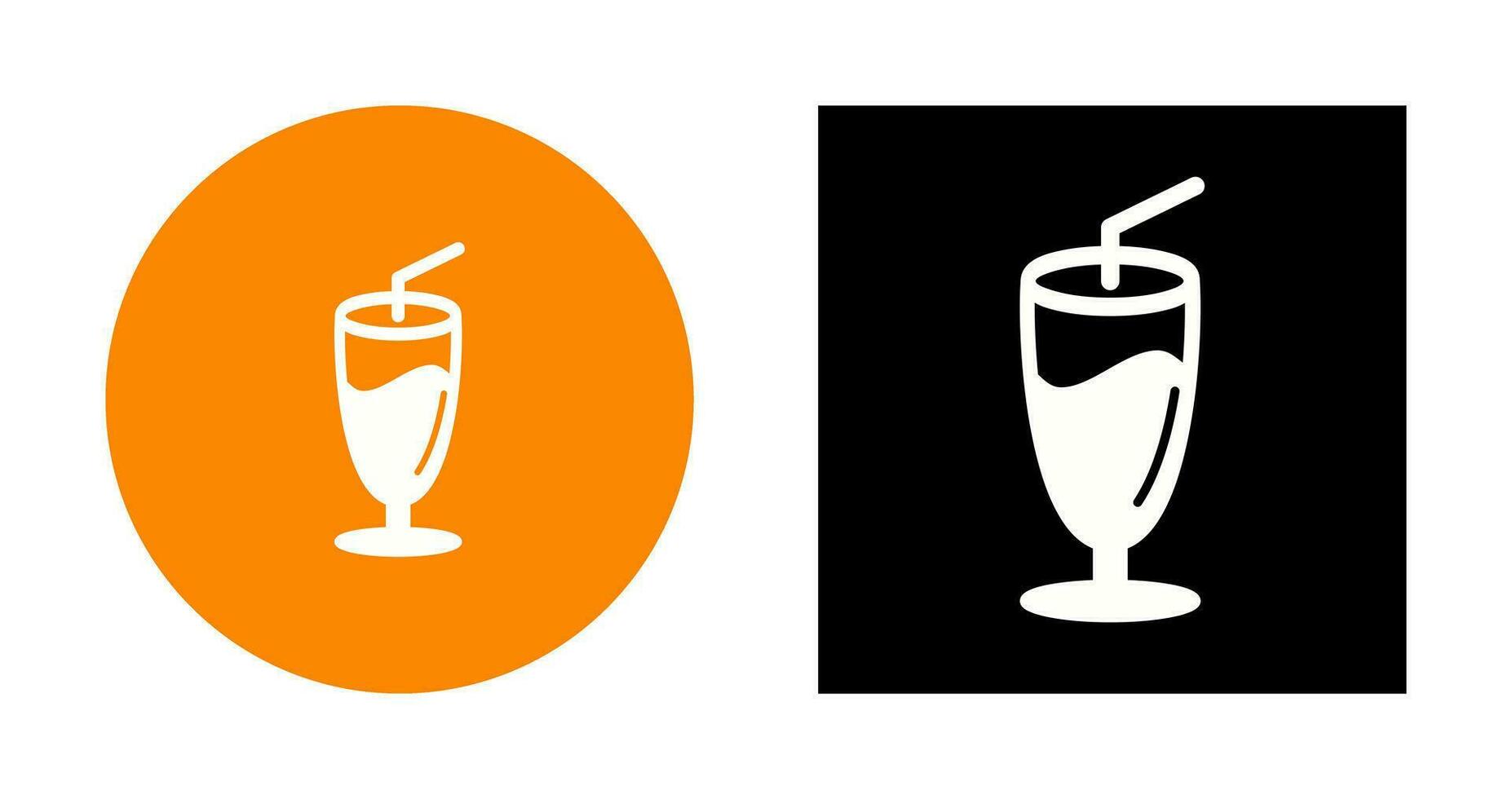 Milkshake Vector Icon