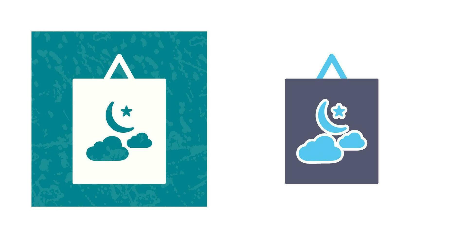 Hanging Painting Vector Icon