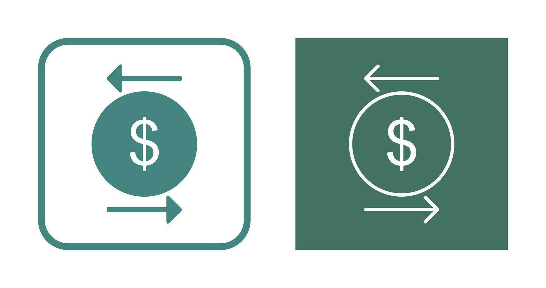 Unique Transcation Vector Icon