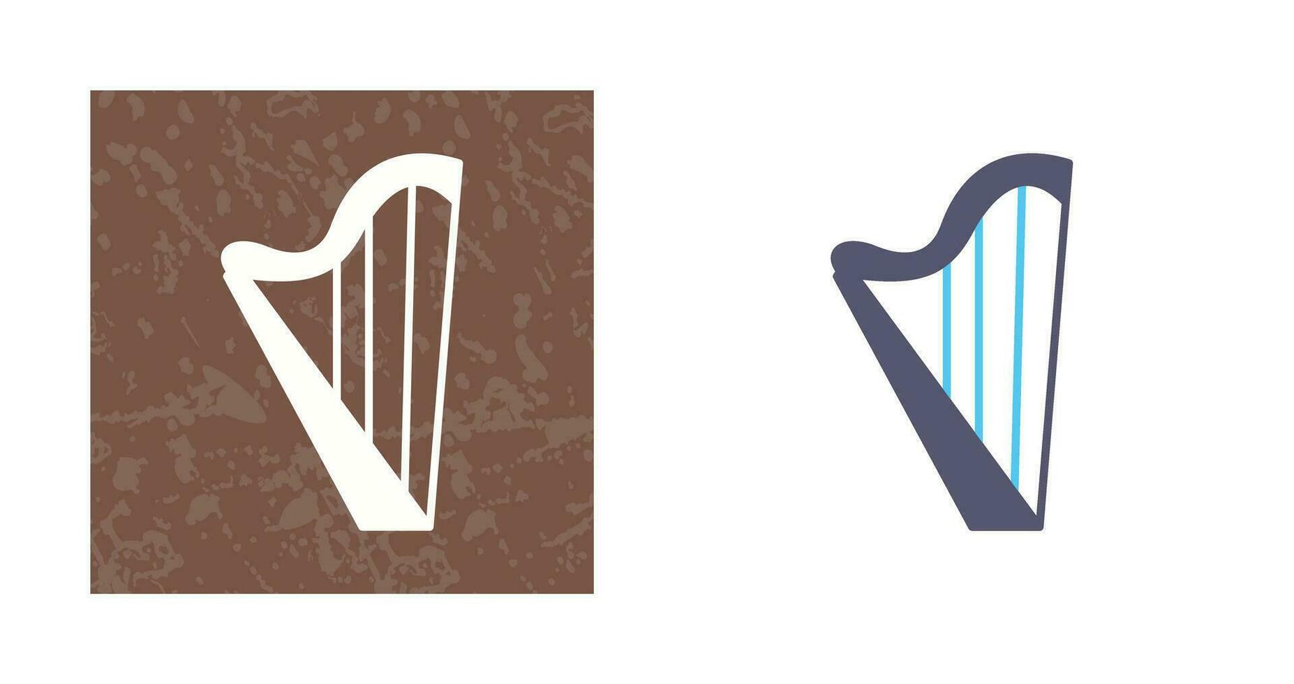 Harp Vector Icon