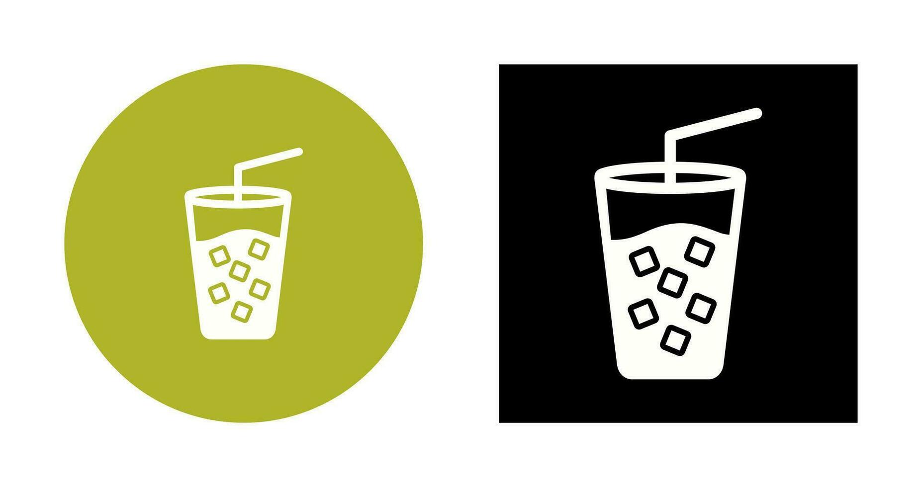 Cold Drink Vector Icon