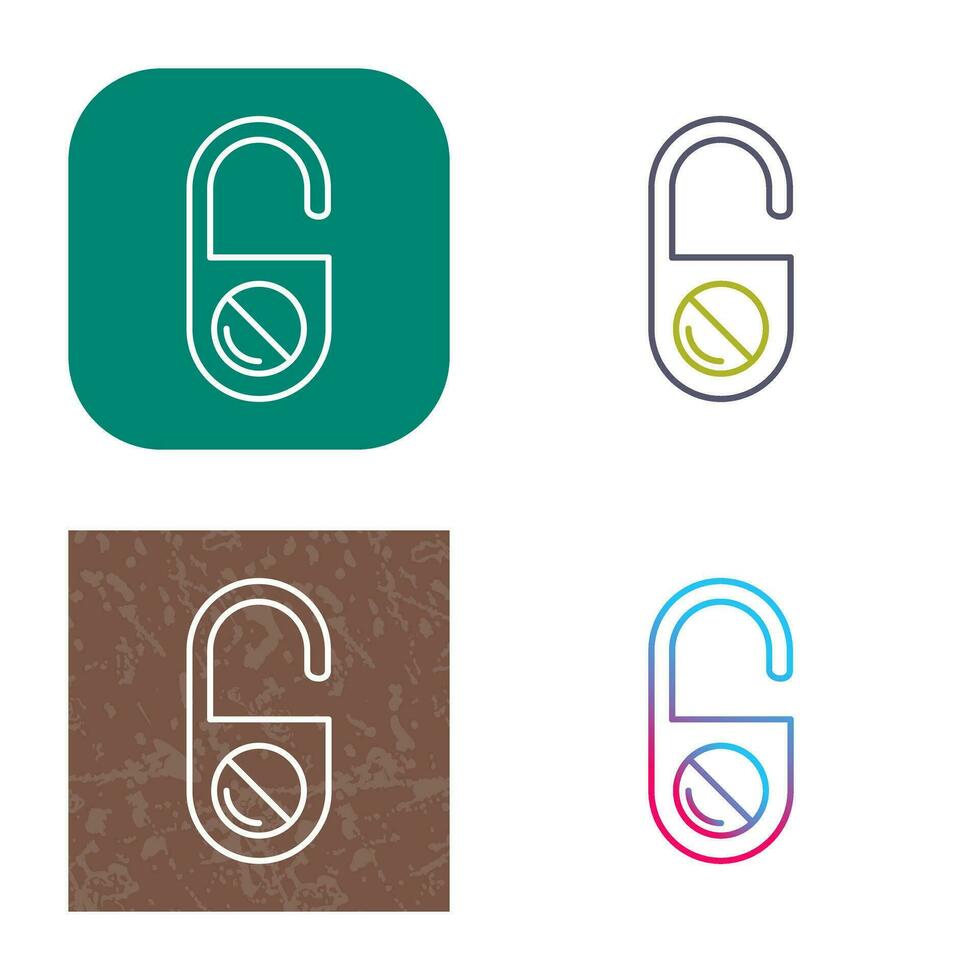Do Not Disturb Vector Icon