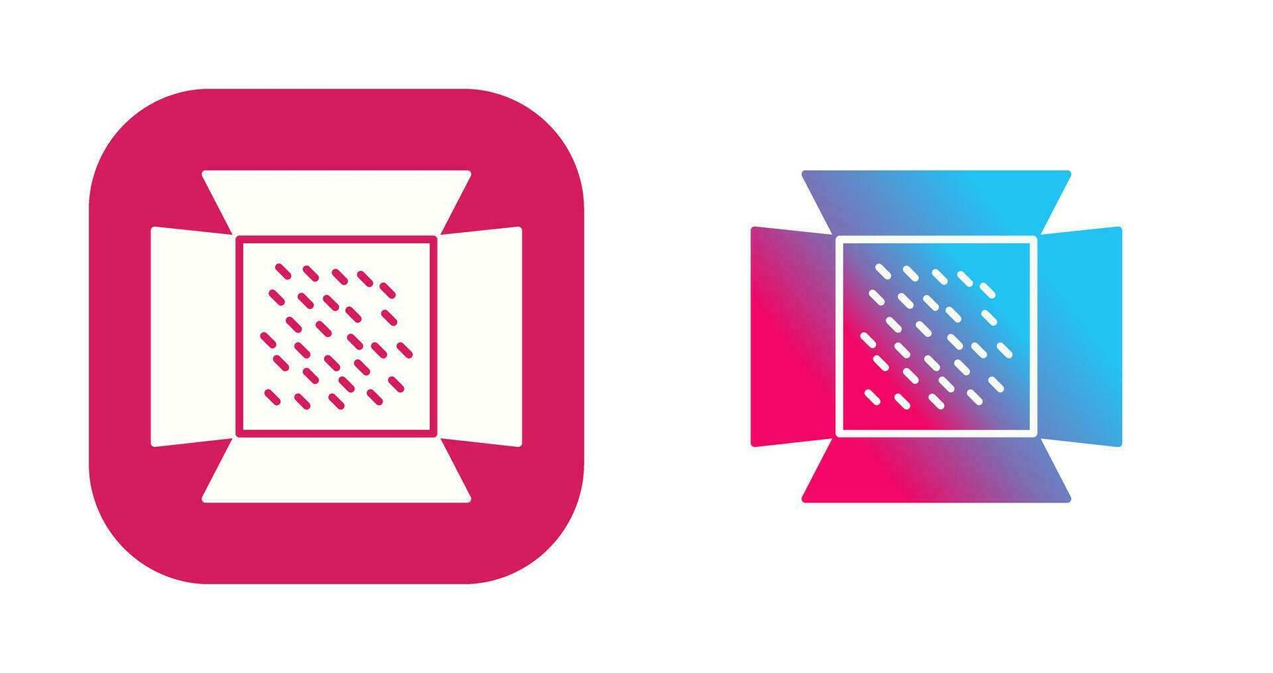 Unique Lights Vector Icon