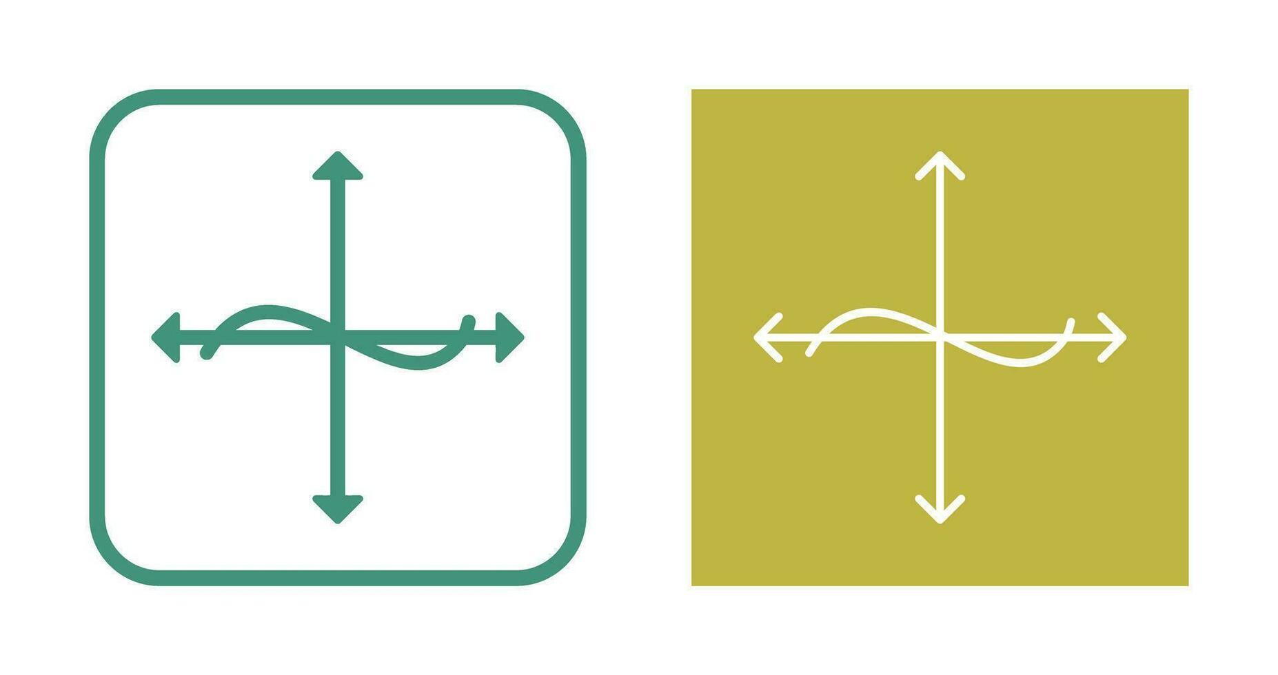 Unique Graph Vector Icon