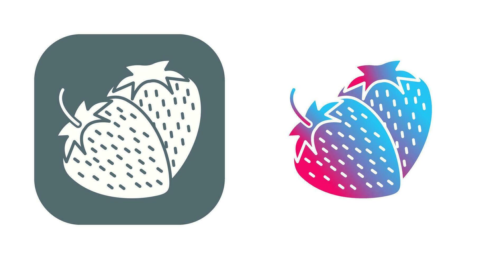 Strawberry Vector Icon