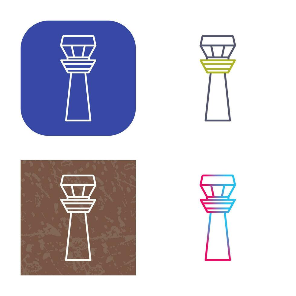 Control Tower Vector Icon