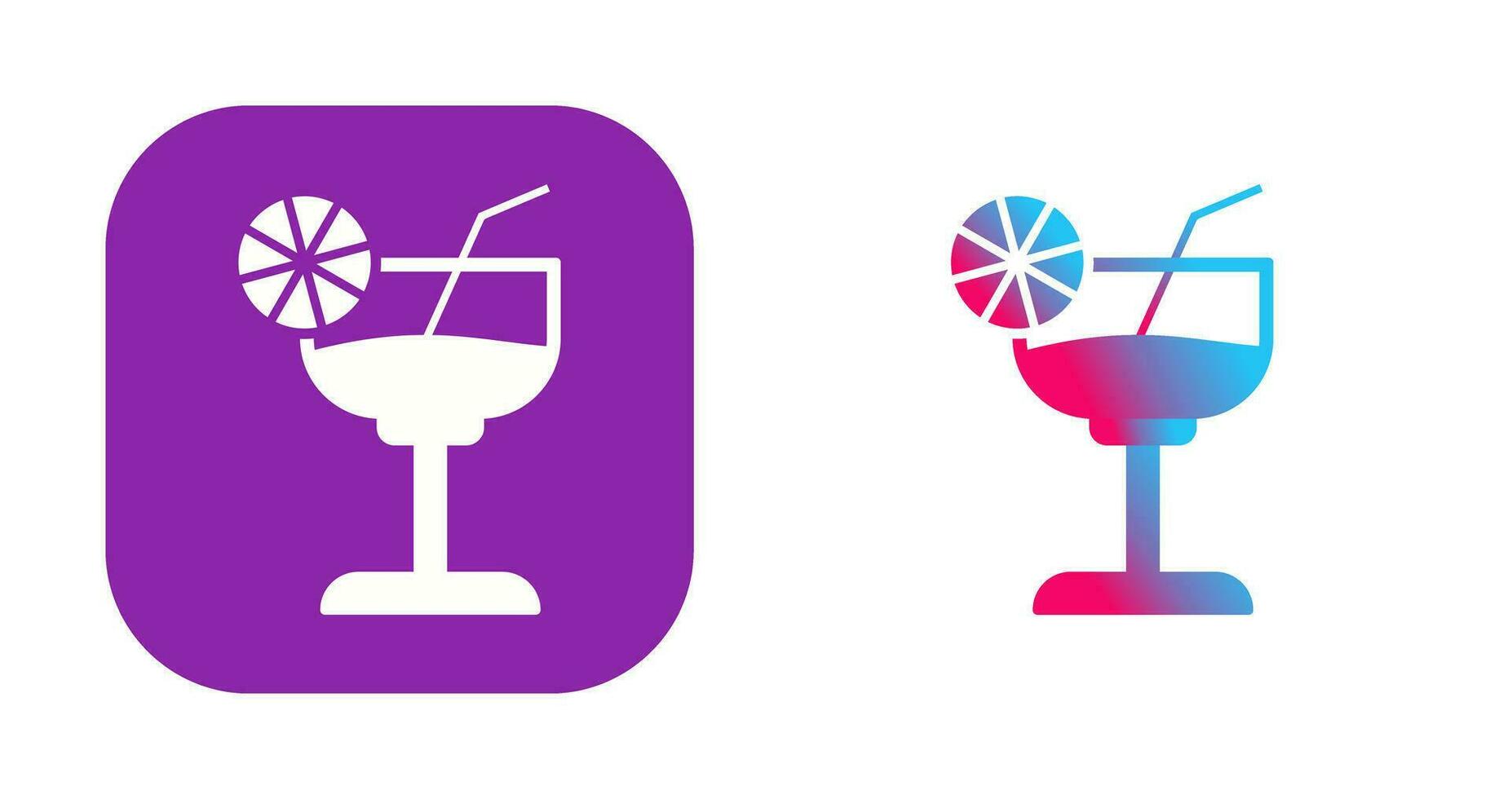 Cocktail Vector Icon