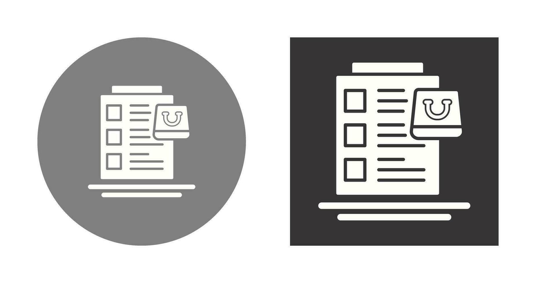 Wish List Vector Icon