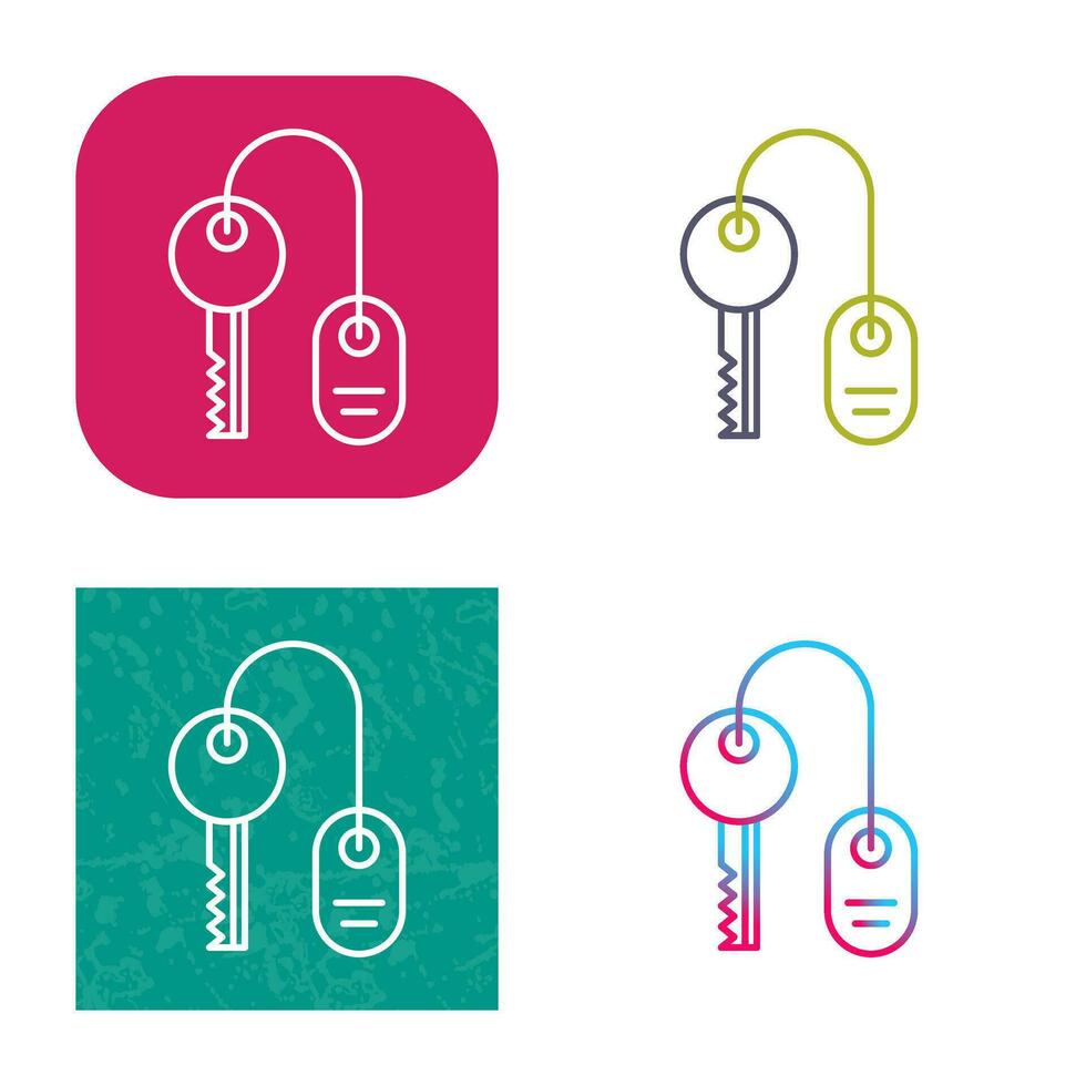 Room key Vector Icon