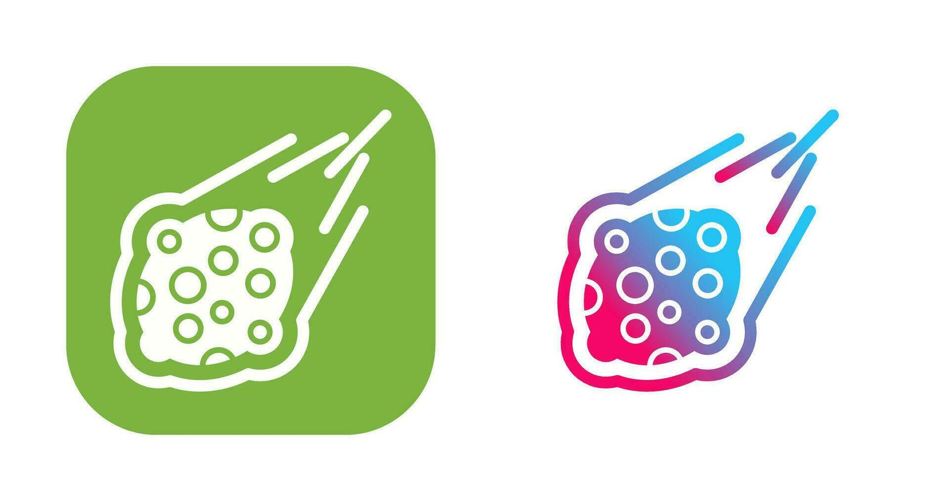 Meteorite Vector Icon