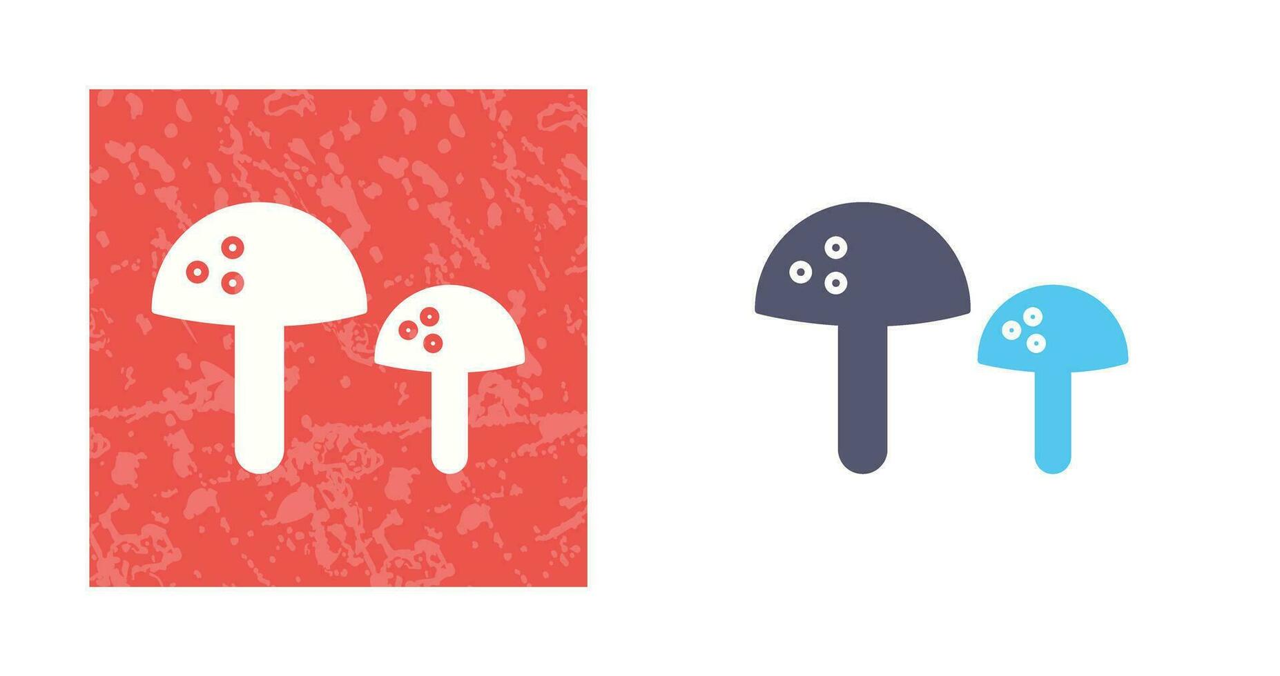 Mushrooms Vector Icon