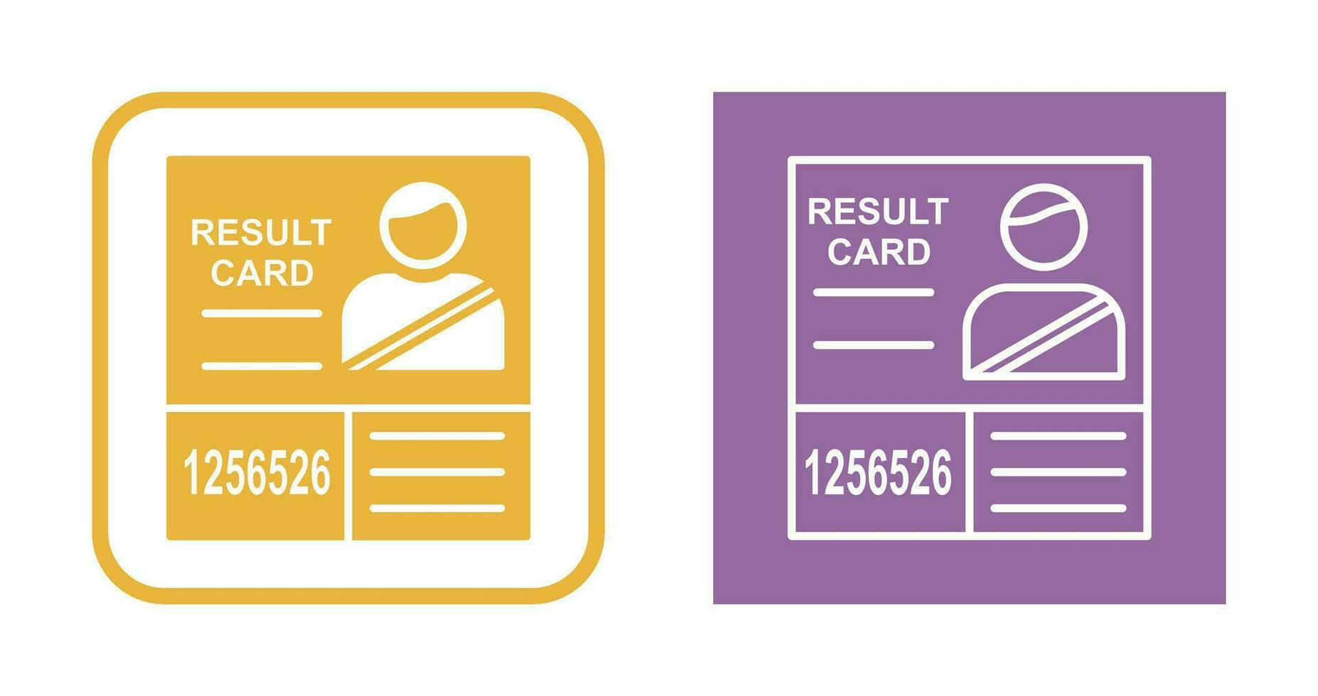 Candidate Results Vector Icon