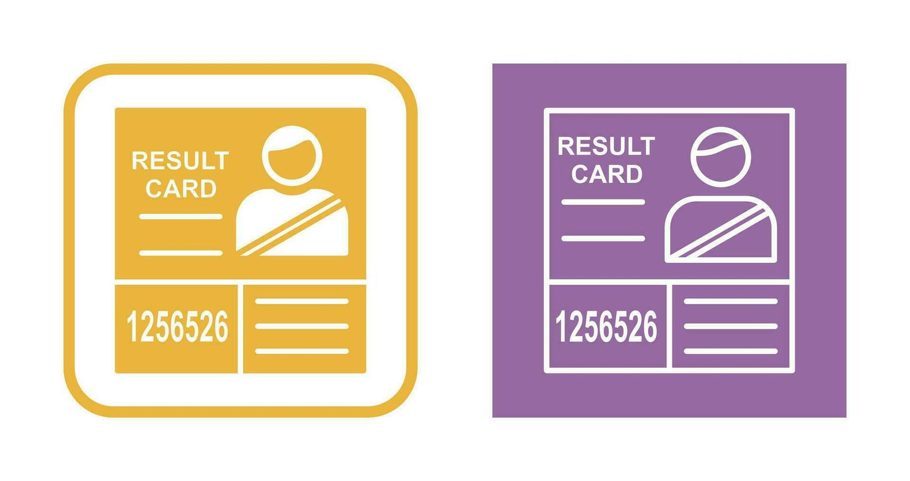 icono de vector de resultados de candidato