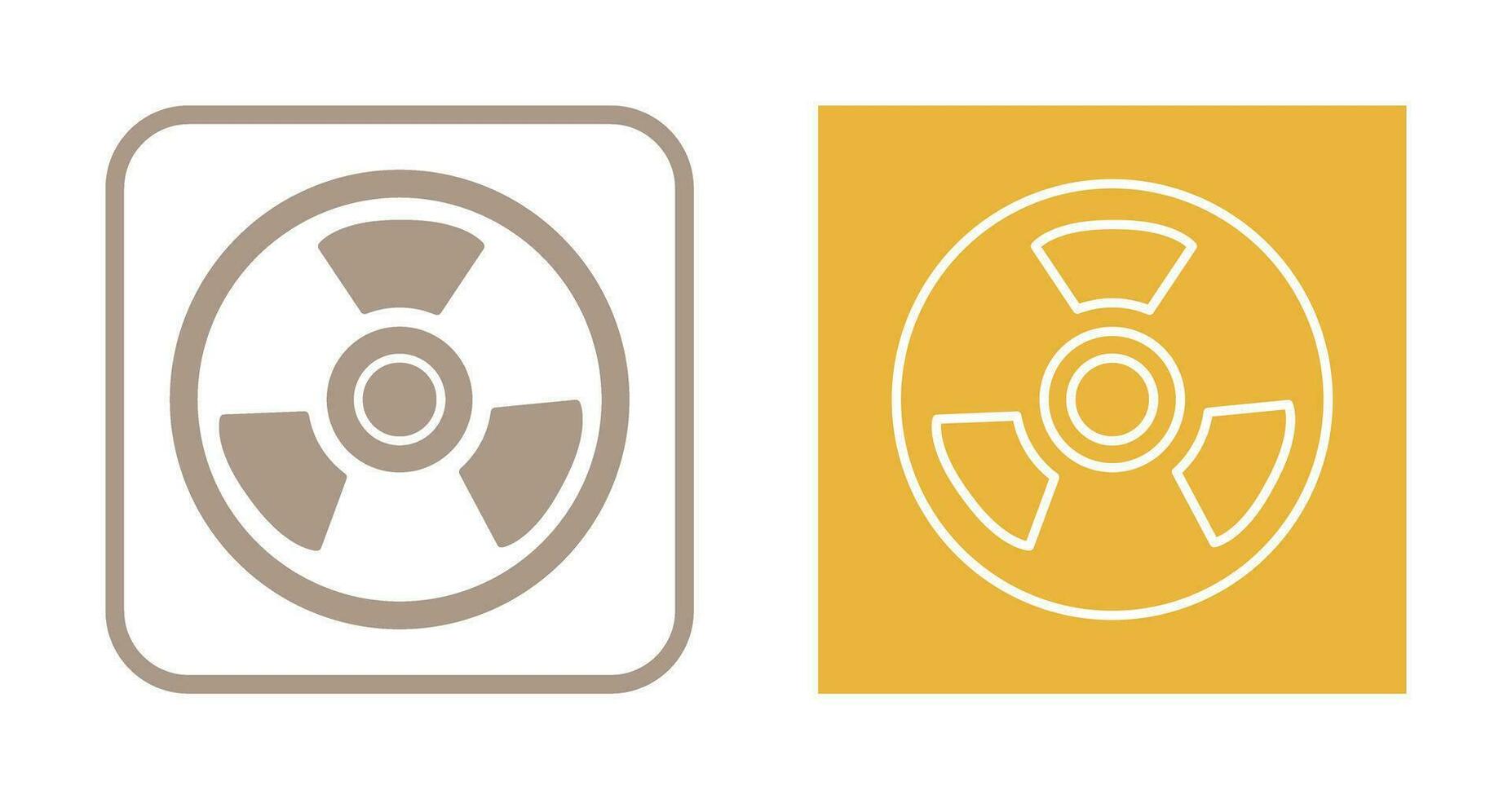 Nuclear Vector Icon