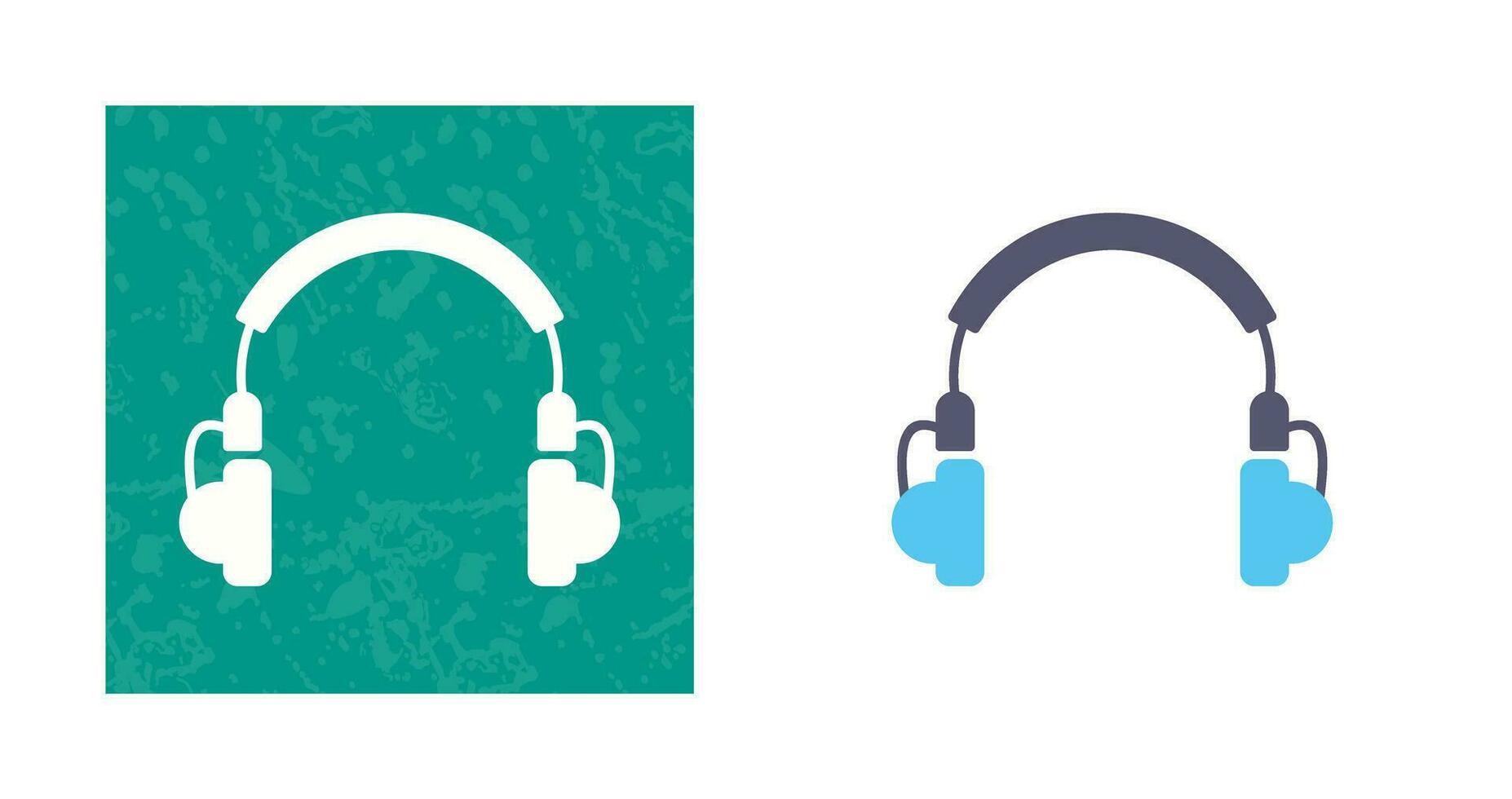 Unique Headphones Vector Icon